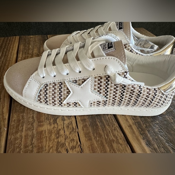 Vintage Havana Carla Tweed Multi Mix Sneaker Size 8 New! - Picture 4 of 11